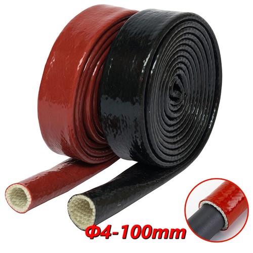 Silicone fibreglass sleeving - silicone,